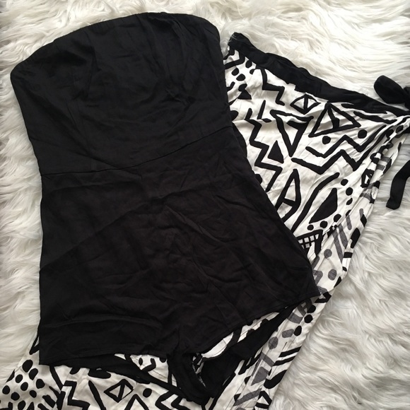 Silence + Noise by UO Coord Romper & Wrap Skirt - Picture 2 of 3